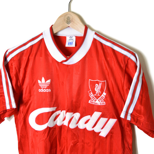 LIVERPOOL HOME FOOTBALL SHIRT 1988/89