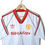 Thumbnail: MANCHESTER UNITED MAN UTD AWAY FOOTBALL SHIRT SOCCER JERSEY 1988 1989 1990 ADIDAS SHARP WHITE RED