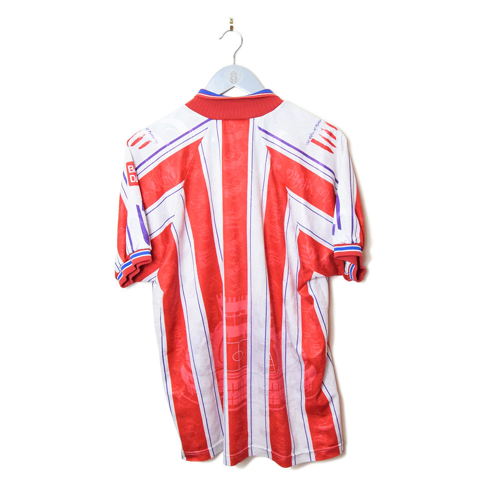 Thumbnail: ATLETICO MADRID HOME FOOTBALL SHIRT 1996/97