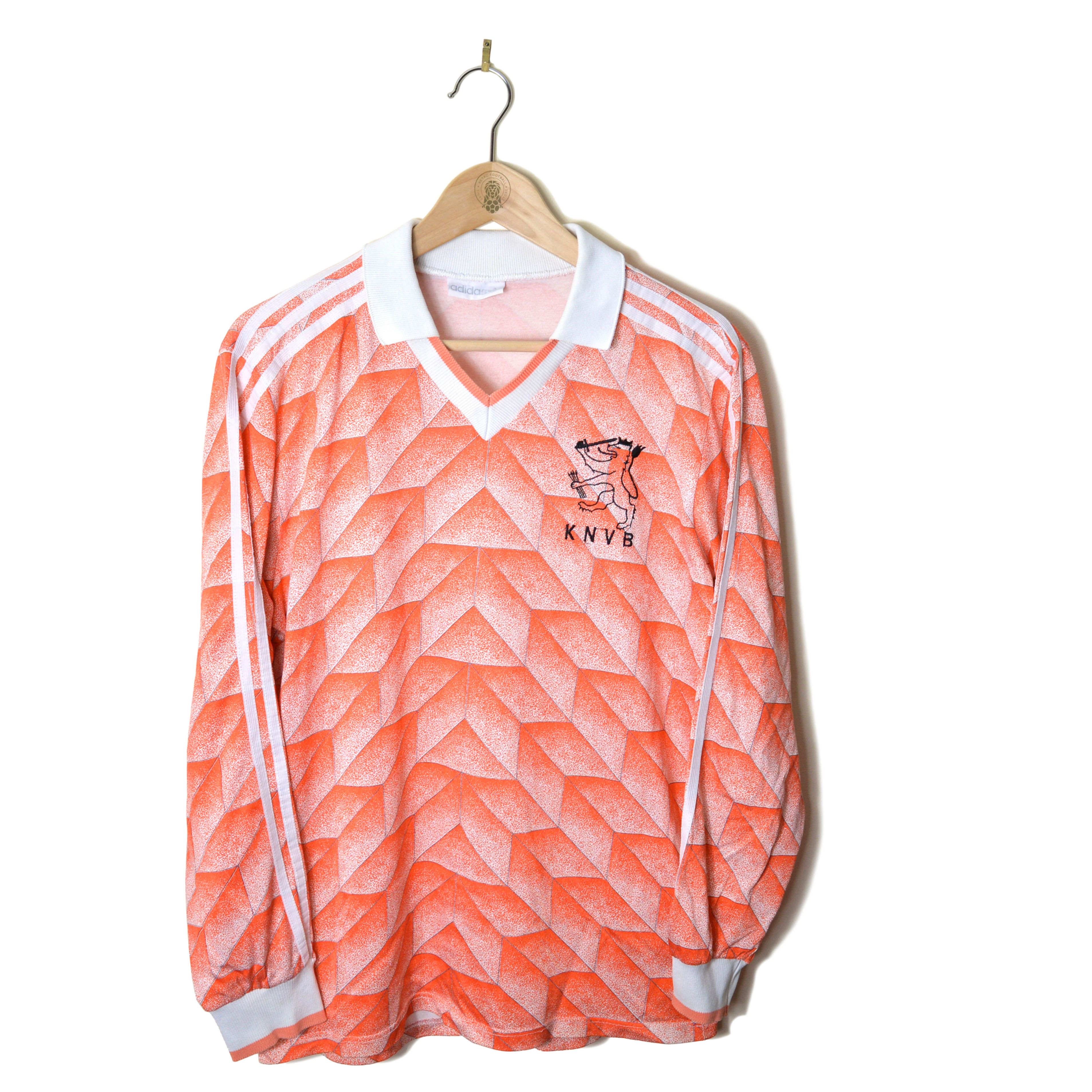 HOLLAND NETHERLANDS CLASSIC RETRO VINTAGE HOME FOOTBALL SHIRT SOCCER JERSEY 1988 EURO 88 L/S LONG SLEEVE