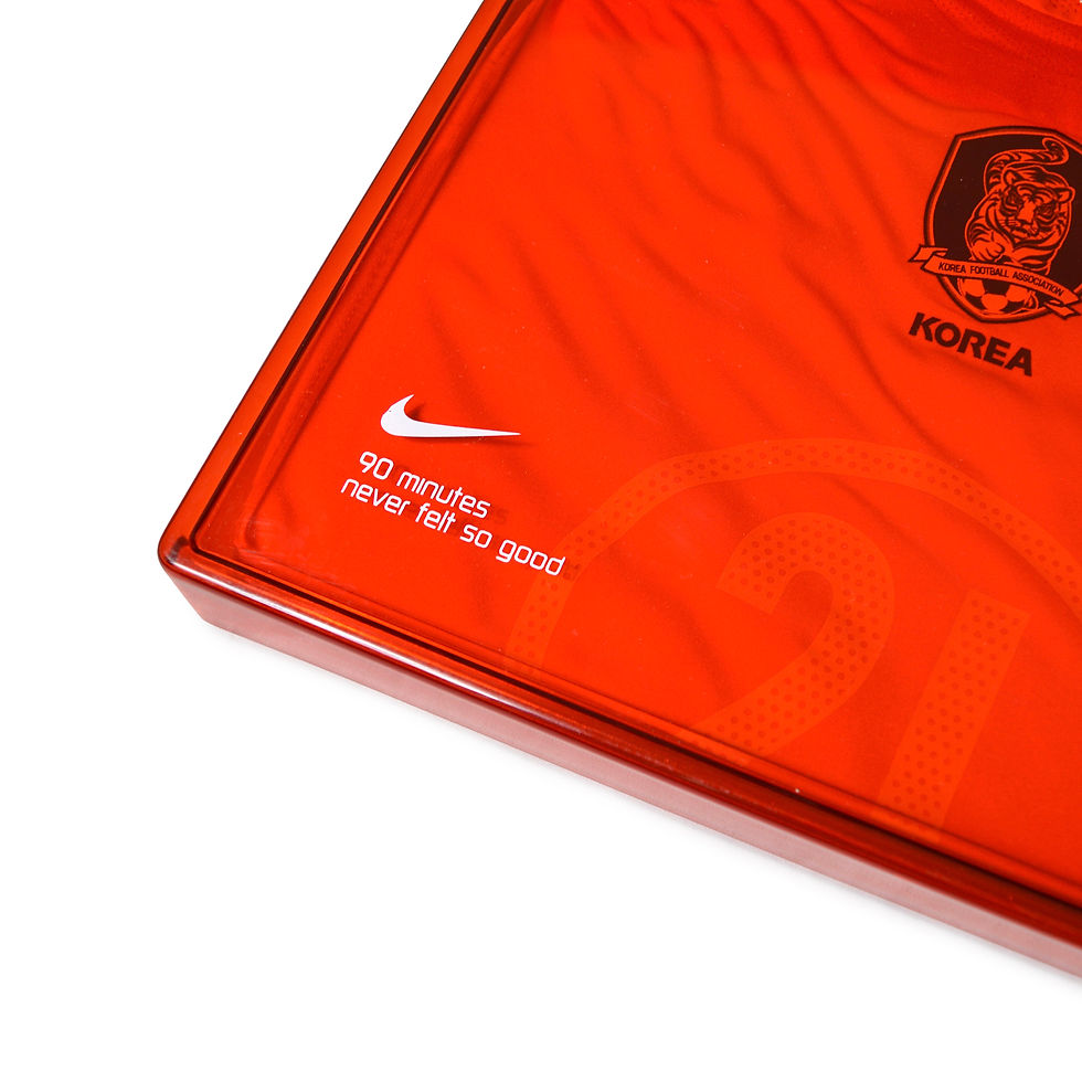 Thumbnail: SOUTH KOREA LIMITED EDITION NIKE T90 BOXED PLAYER ISSUE FOOTBALL SHIRT SOCCER JERSEY 2004 JS PARK 21
