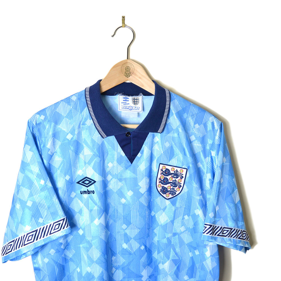 ENGLAND CLASSIC RETRO VINTAGE THIRD FOOTBALL SHIRT SOCCER JERSEY 1990 1991 1992 UMBRO ITALIA 90 WORLD IN MOTION