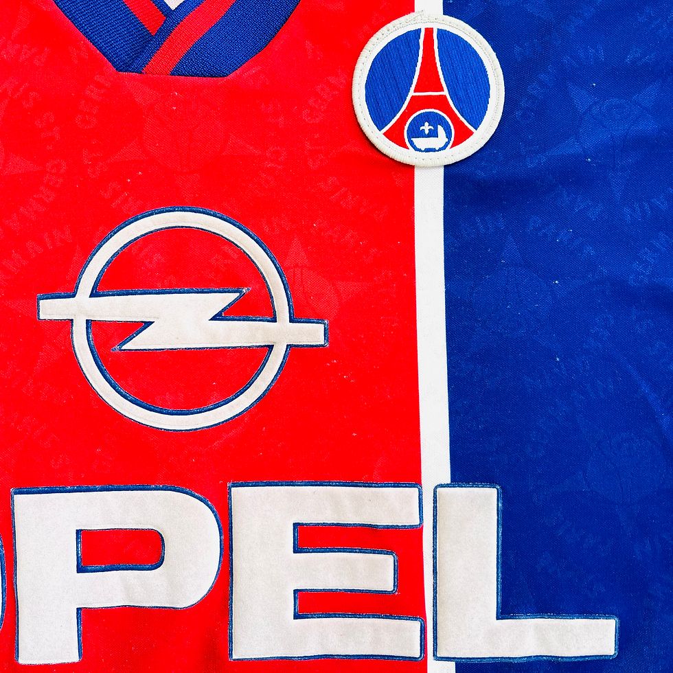 Thumbnail: PARIS SAINT-GERMAIN (PSG) HOME FOOTBALL SHIRT 1995/96