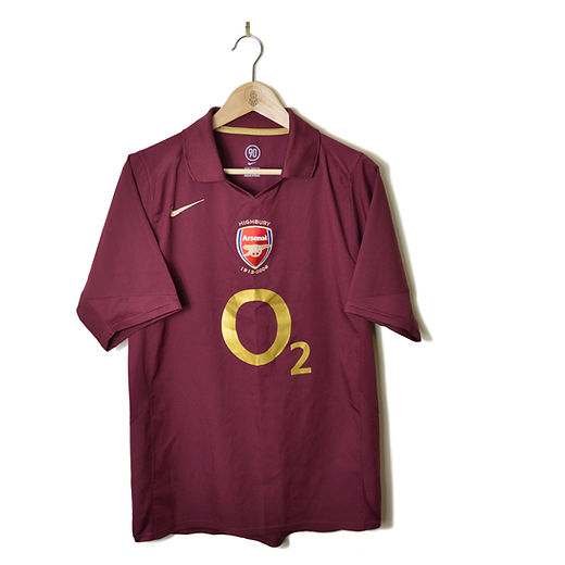 h*e様 【正規品】ARSENAL 05/06 HIGHBURY FAB h*e様 【正規品】ARSENAL 05/06 HIGHBURY FAB Arsenal 2005-06 Home