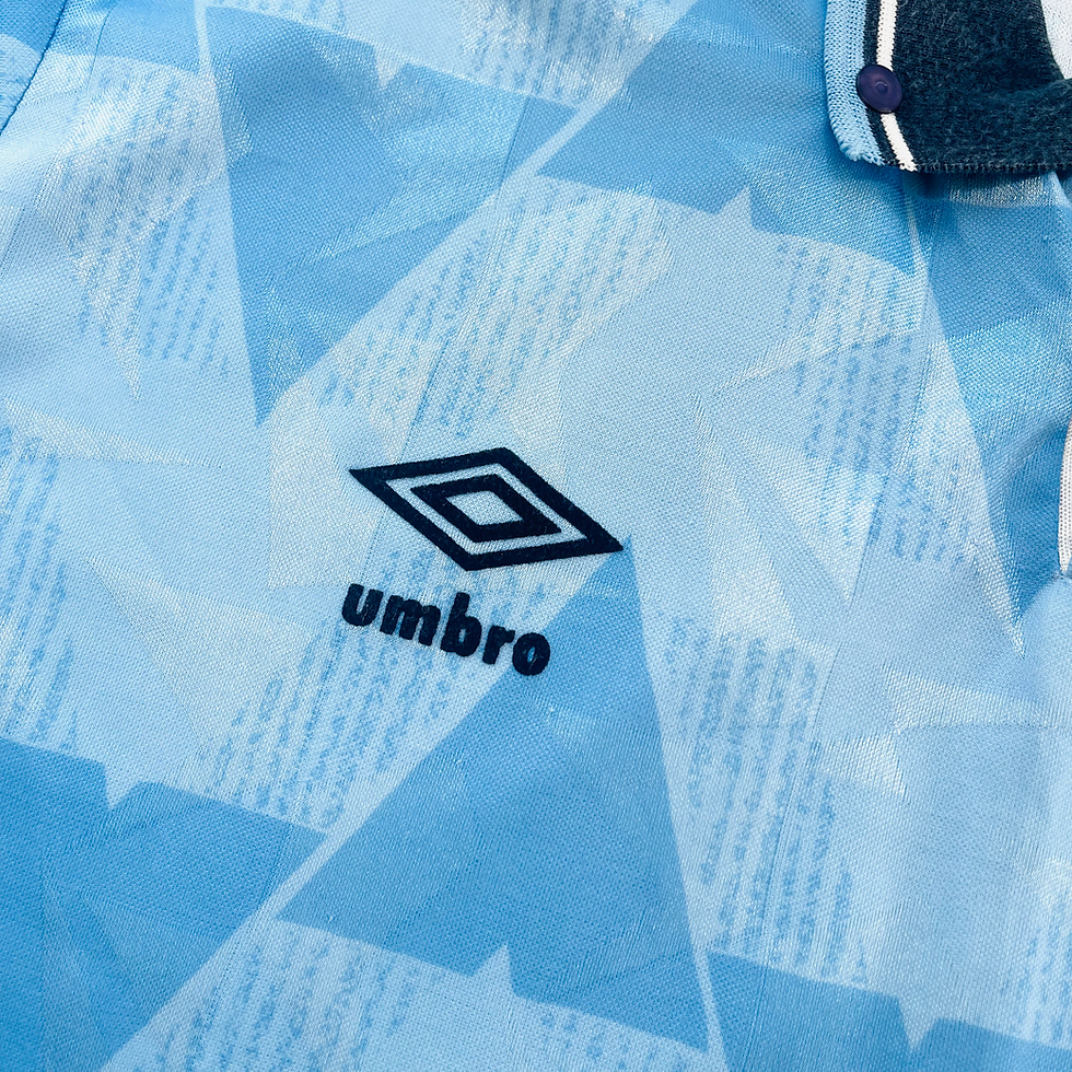 Thumbnail: MANCHESTER CITY HOME FOOTBALL SHIRT 1989/91