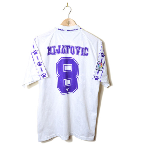 激レア 96/97レアルマドリード #8 Mijatović HOME 選手仕様 レアル