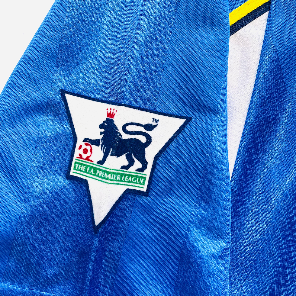 Thumbnail: CHELSEA HOME FOOTBALL SHIRT 1997/99 #4 GULLIT