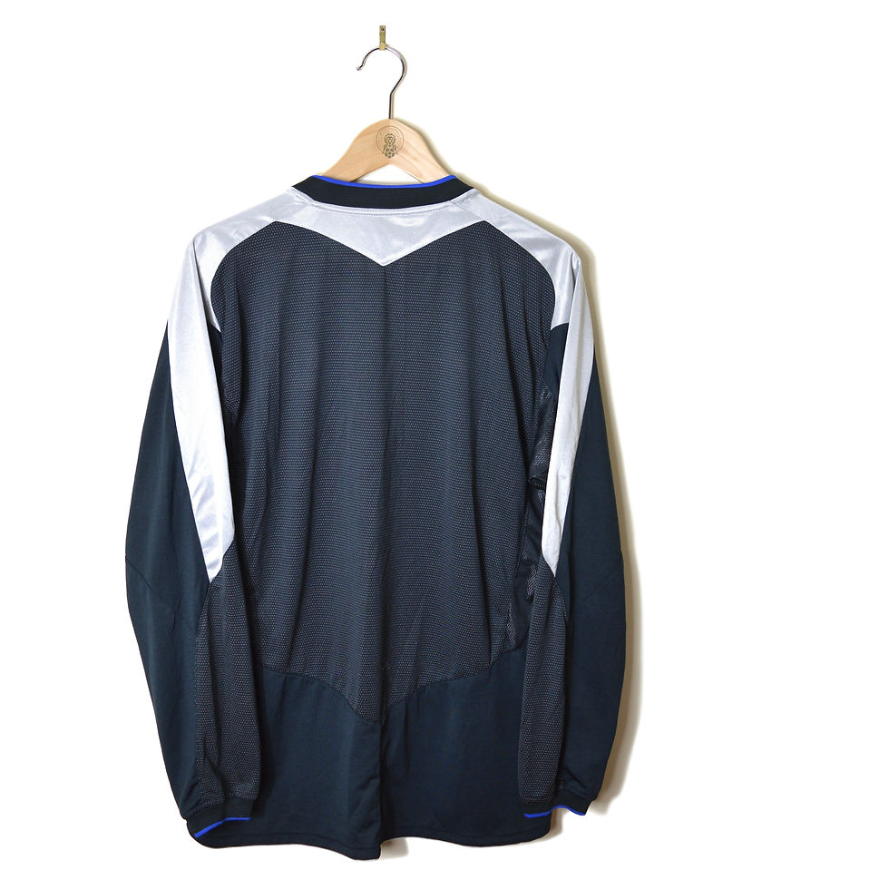 Thumbnail: CHELSEA CLASSIC RETRO VINTAGE AWAY FOOTBALL SHIRT SOCCER JERSEY 2004 2005 L/S LONG SLEEVED UMBRO FLY EMIRATES