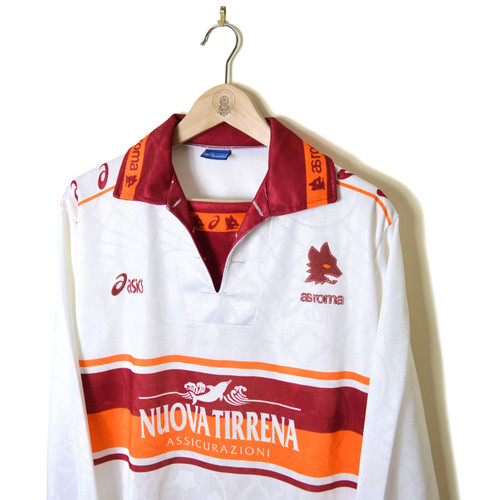 ROMA AWAY FOOTBALL SHIRT 1994/95 L/S | Retro Football Shirt Store