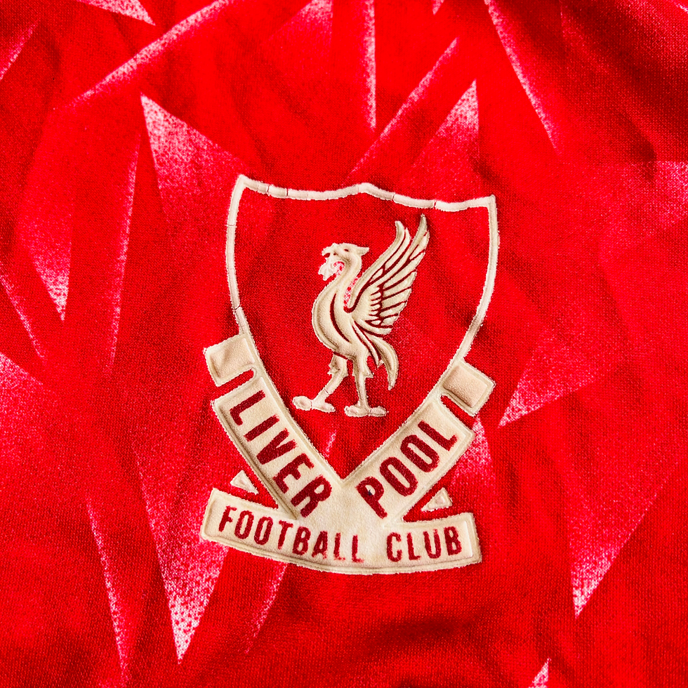 Thumbnail: LIVERPOOL HOME FOOTBALL SHIRT 1989/91