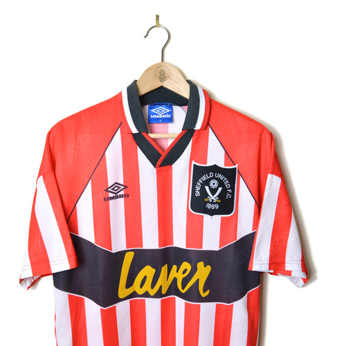 SHEFFIELD UNITED HOME FOOTBALL SHIRT 1994/95 | Retro Football