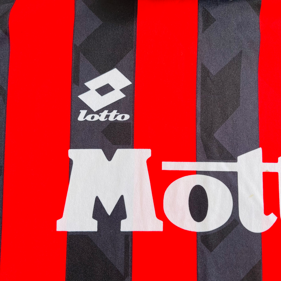 Thumbnail: AC MILAN HOME FOOTBALL SHIRT 1993/94 L/S