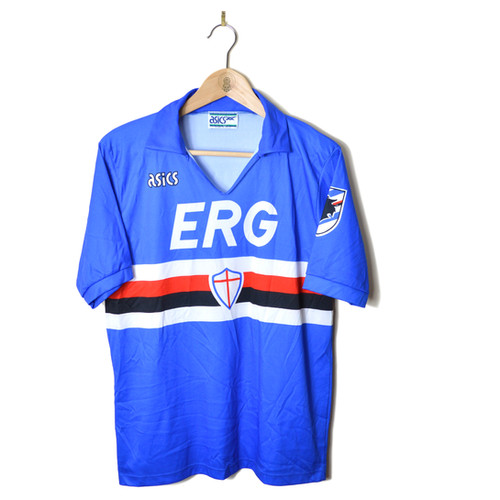 Macron Maillot authentique Sampdoria Domicile 2024-2025 Macron Maillot authentique Sampdoria Domicile 2024-2025