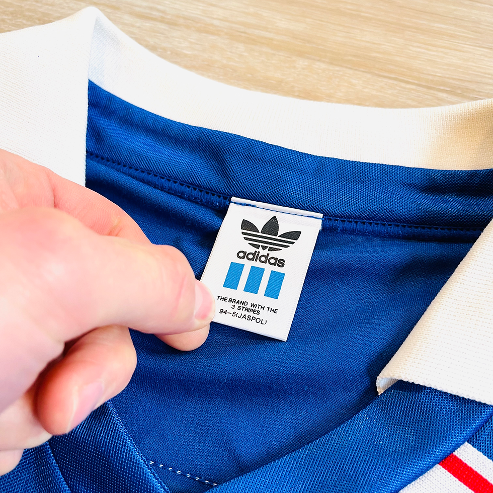 Thumbnail: FRANCE HOME FOOTBALL SHIRT 1986/89 L/S #15