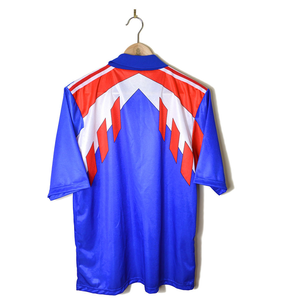 Thumbnail: FRANCE HOME FOOTBALL SHIRT 1990/92