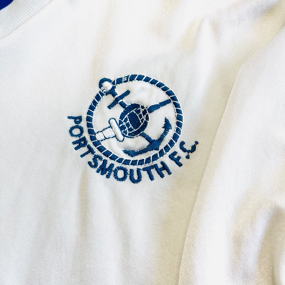 Thumbnail: PORTSMOUTH AWAY FOOTBALL SHIRT 1985/87