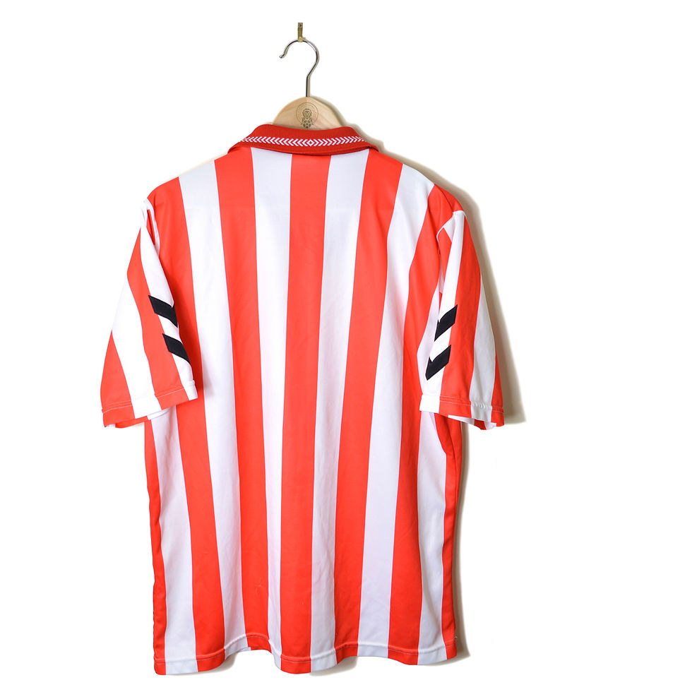 Thumbnail: SUNDERLAND CLASSIC RETRO VINTAGE HOME FOOTBALL SHIRT SOCCER JERSEY 1991 1992 1993 1994 HUMMEL VAUX 90'S