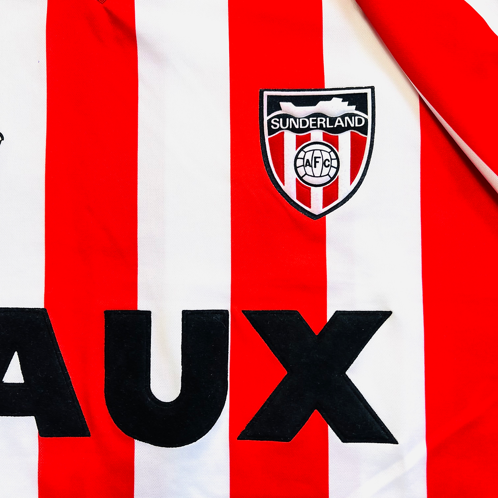 Thumbnail: SUNDERLAND HOME FOOTBALL SHIRT 1991/94