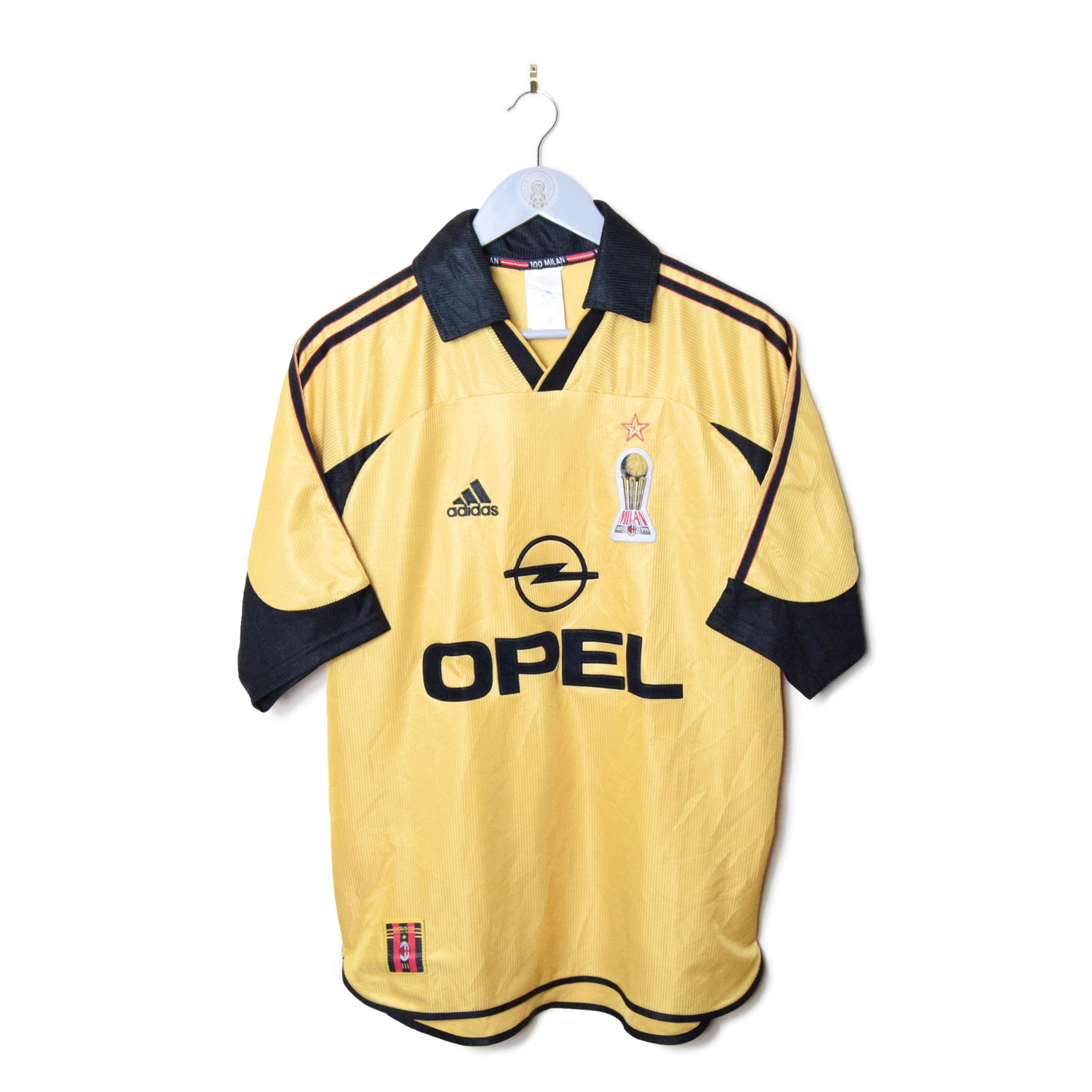 AC MILAN CENTENARY FOURTH FOOTBALL SHIRT 1999/00