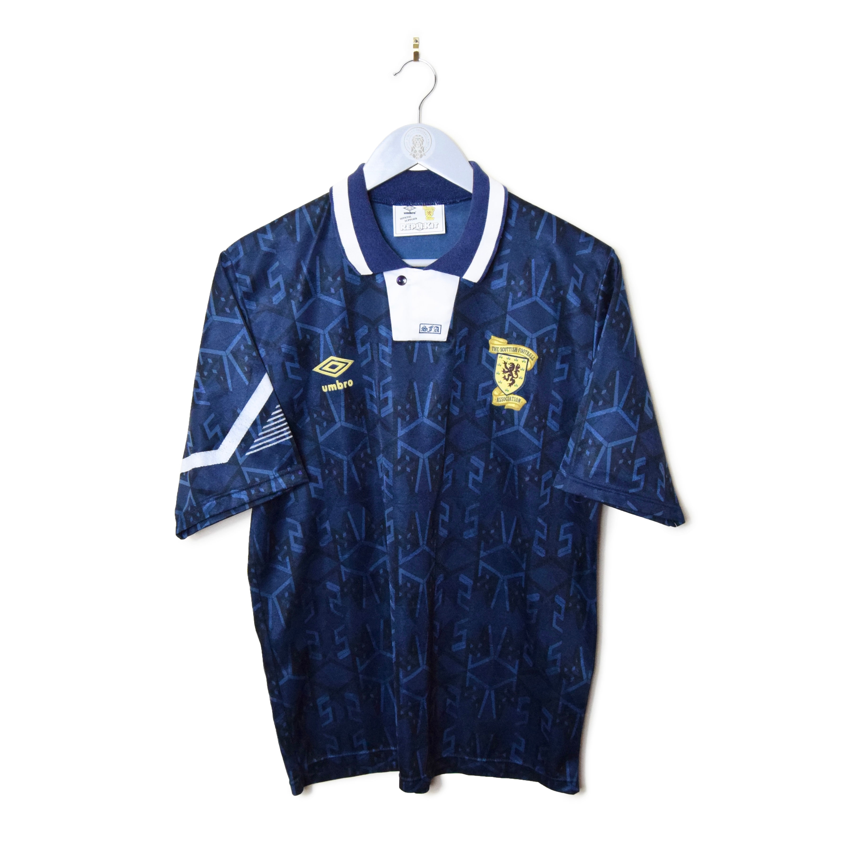 SCOTLAND HOME FOOTBALL SHIRT 1991/93