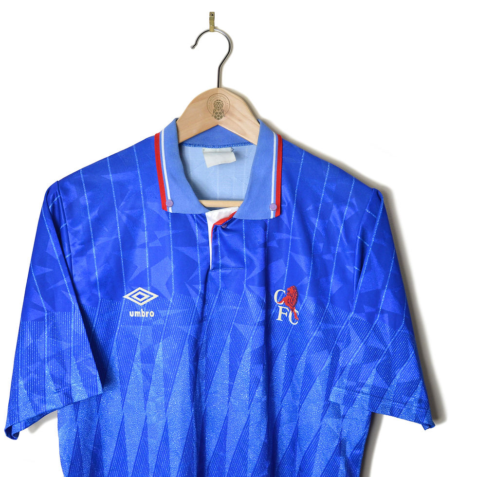 CHELSEA CLASSIC RETRO VINTAGE HOME FOOTBALL SHIRT SOCCER JERSEY 1989 1990 1991 UMBRO