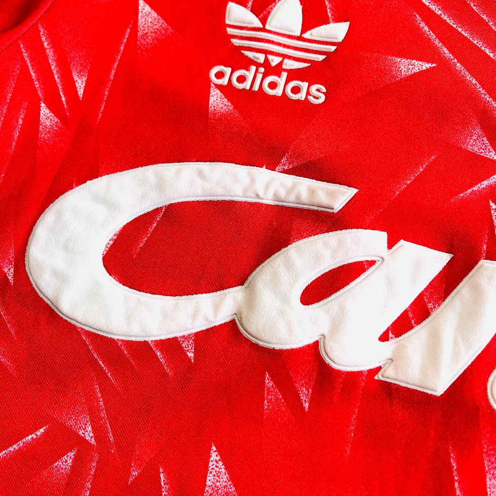 Thumbnail: LIVERPOOL HOME FOOTBALL SHIRT 1989/91
