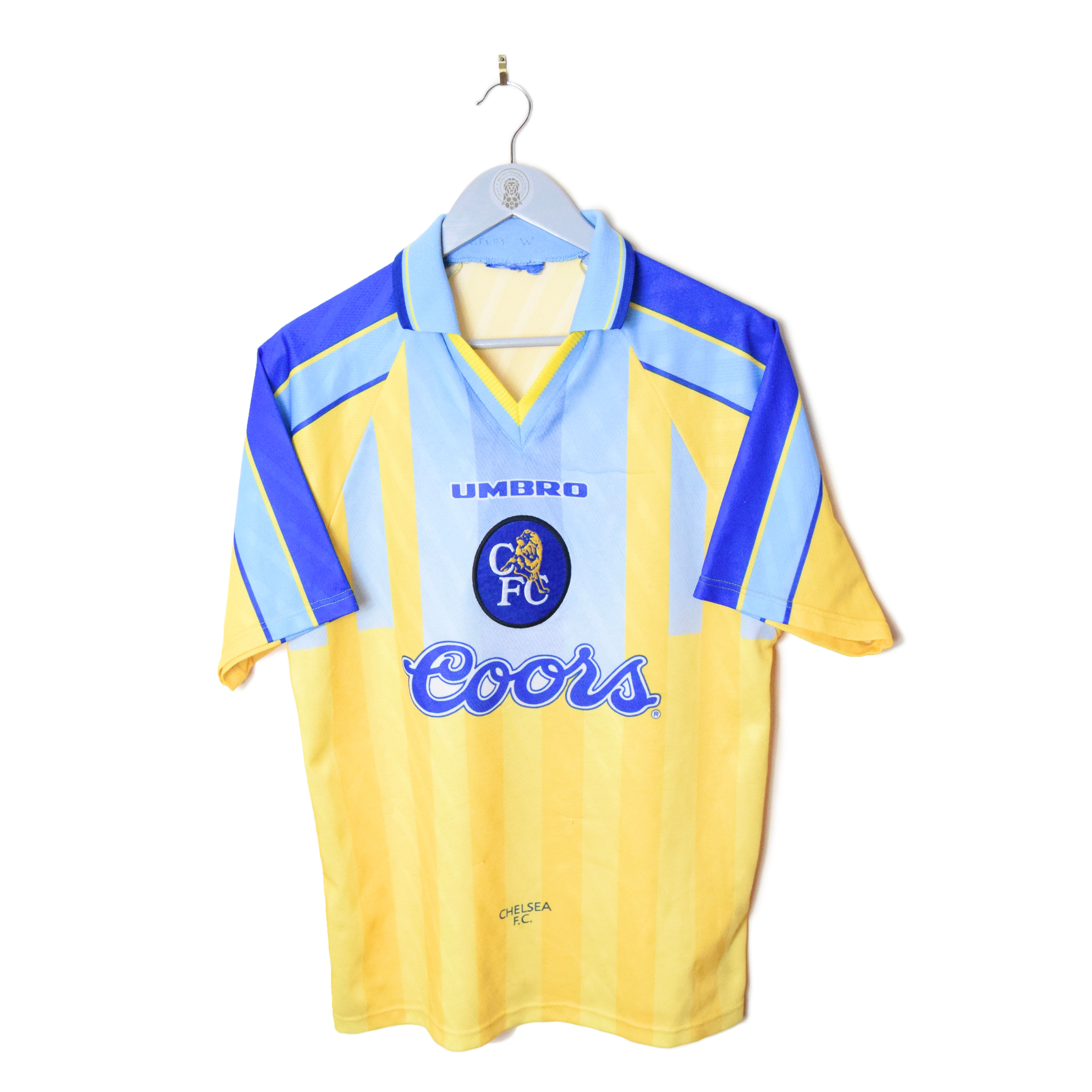 CHELSEA AWAY FOOTBALL SHIRT 1996/97