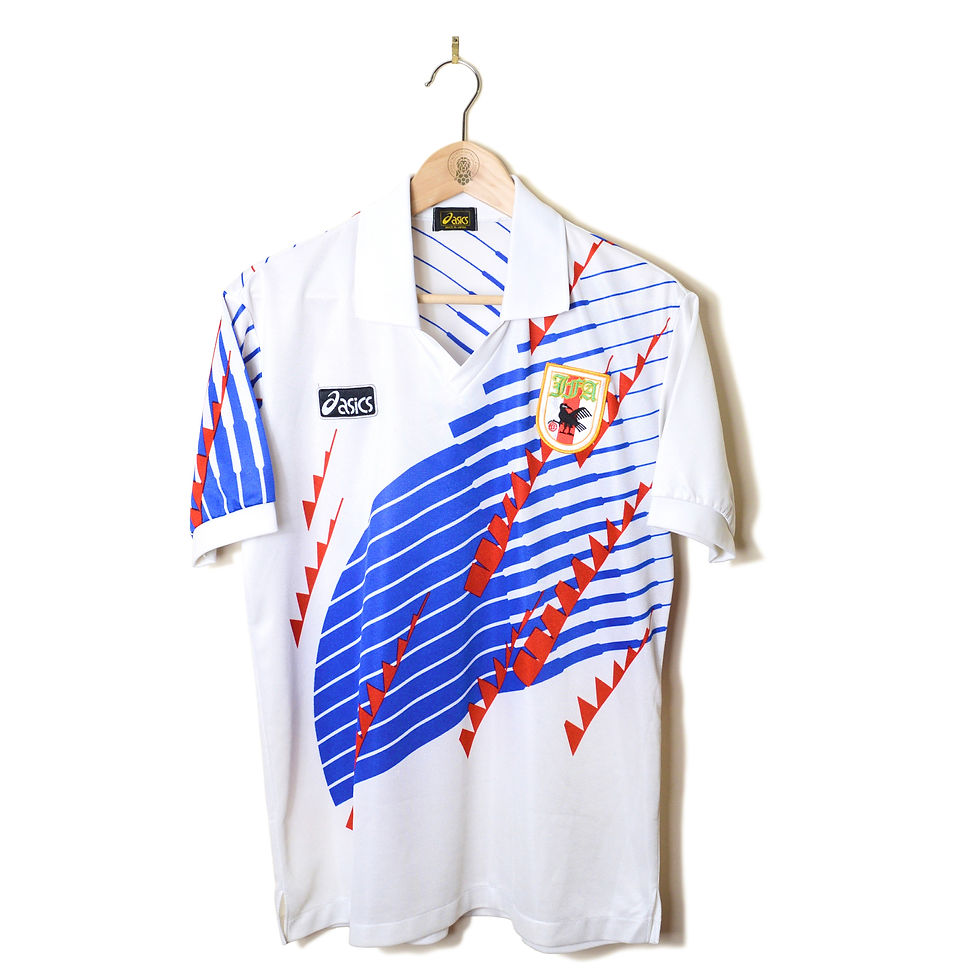 JAPAN CLASSIC RETRO VINTAGE AWAY FOOTBALL SHIRT SOCCER JERSEY 1994 1995 ASICS 90'S