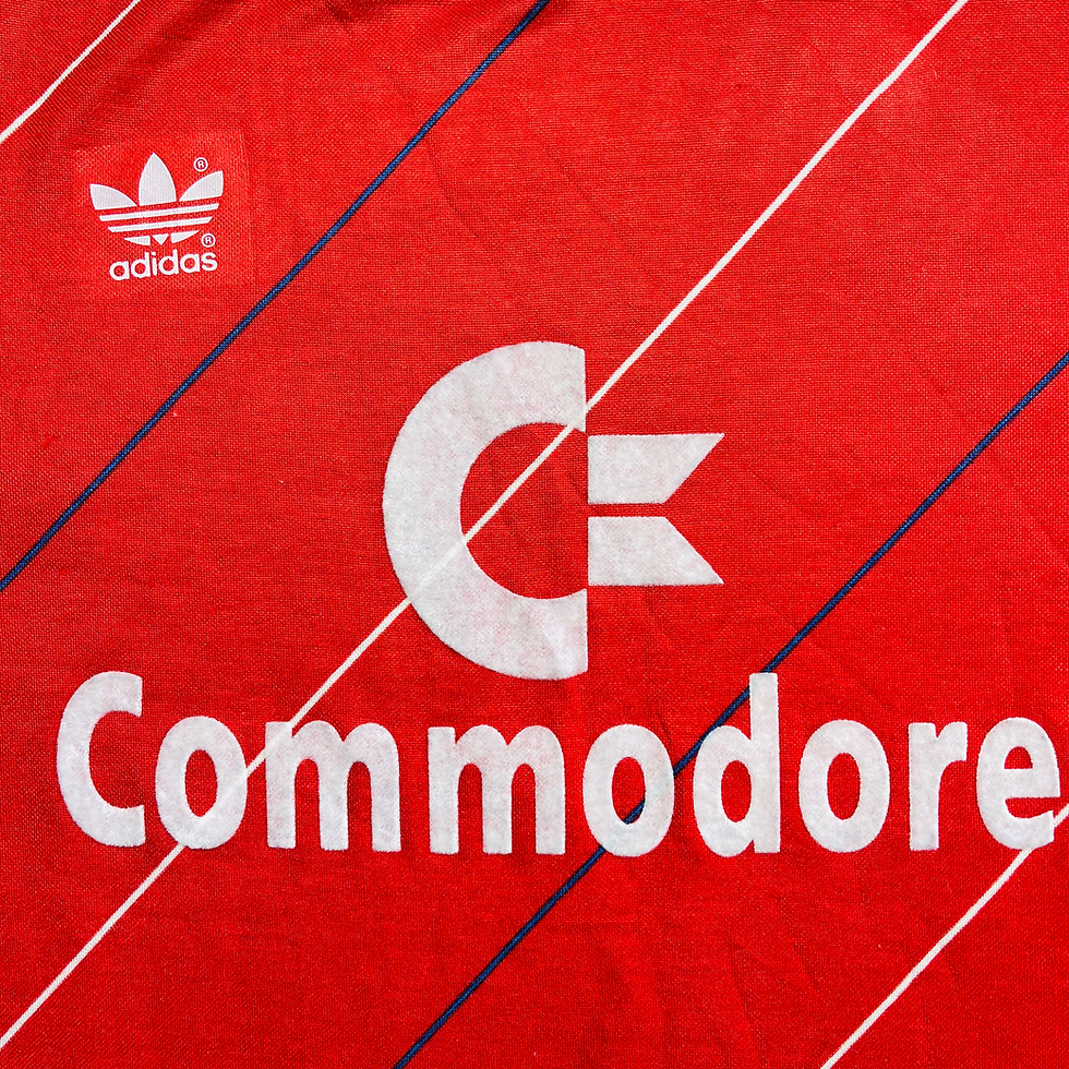 Thumbnail: BAYERN MUNICH HOME FOOTBALL SHIRT 1985/86