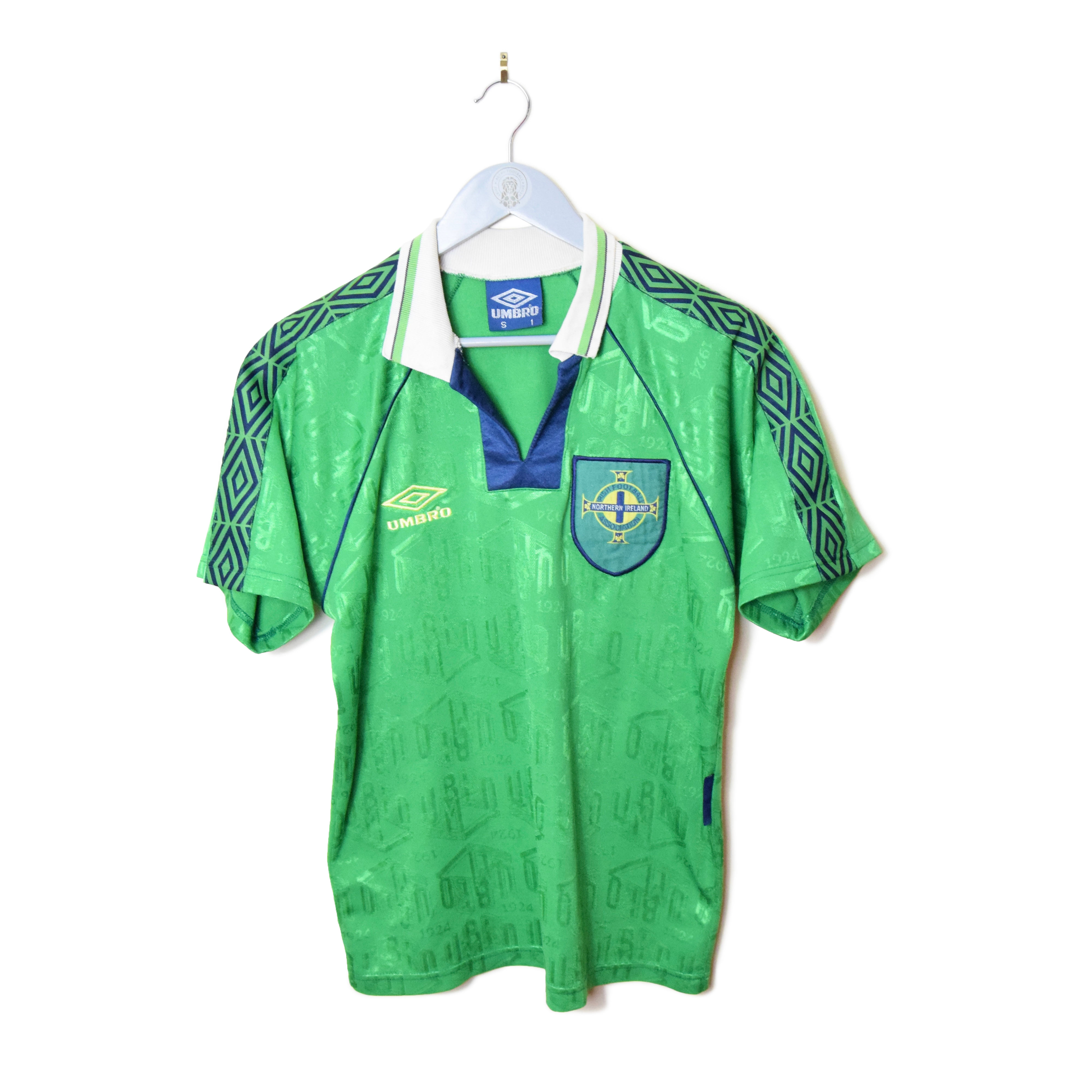 NORTHERN IRELAND PROTOTYPE HOME FOOTBALL SHIRT 1994