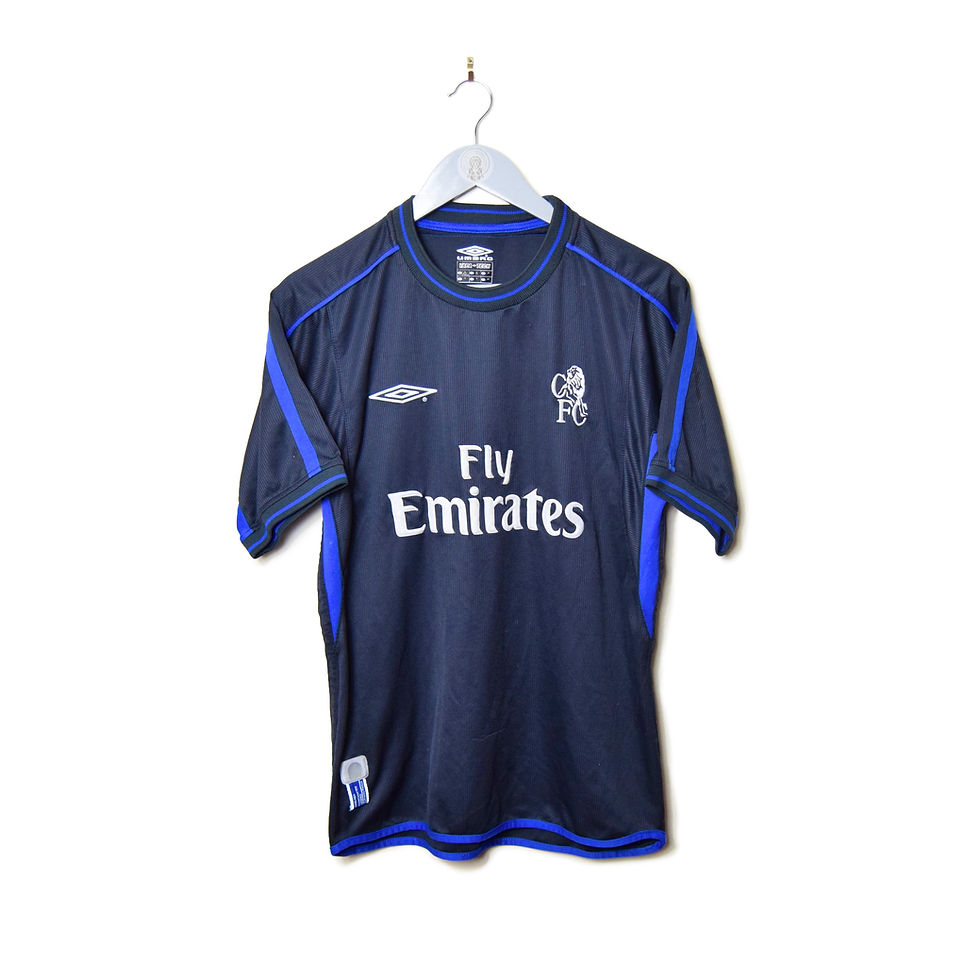 CHELSEA AWAY FOOTBALL SHIRT 2002/04