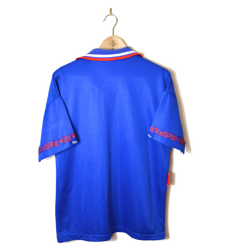 CHELSEA FA CUP FINAL 1994 EMBROIDERED HOME FOOTBALL SHIRT