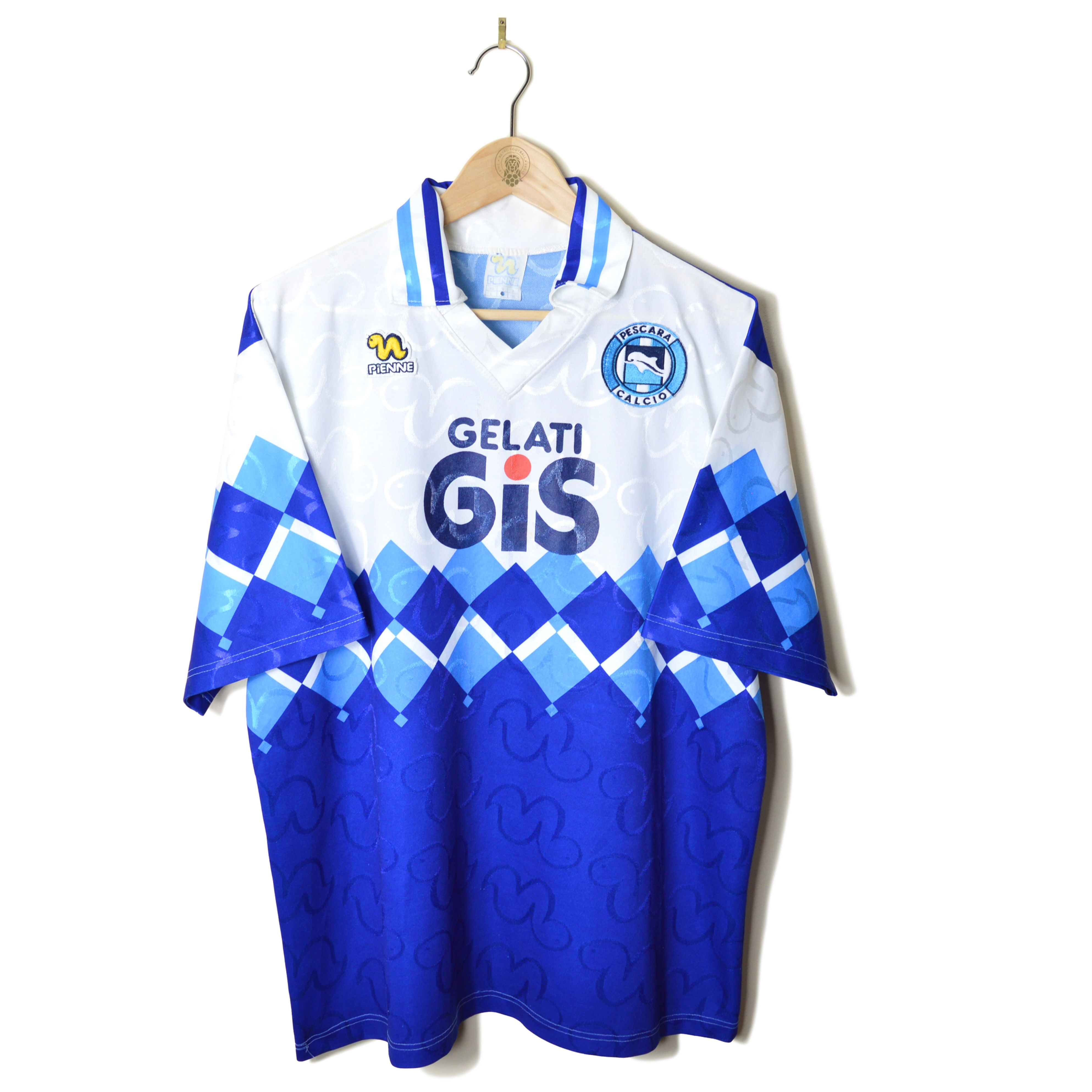 PESCARA PLAYER ISSUE AWAY FOOTBALL SHIRT 1992/93 #5