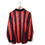 Thumbnail: AC MILAN PLAYER SPEC ISSUE HOME FOOTBALL SHIRT 1994 1995 L/S LONG SLEEVE LOTTO OPEL 90'S CALCIO