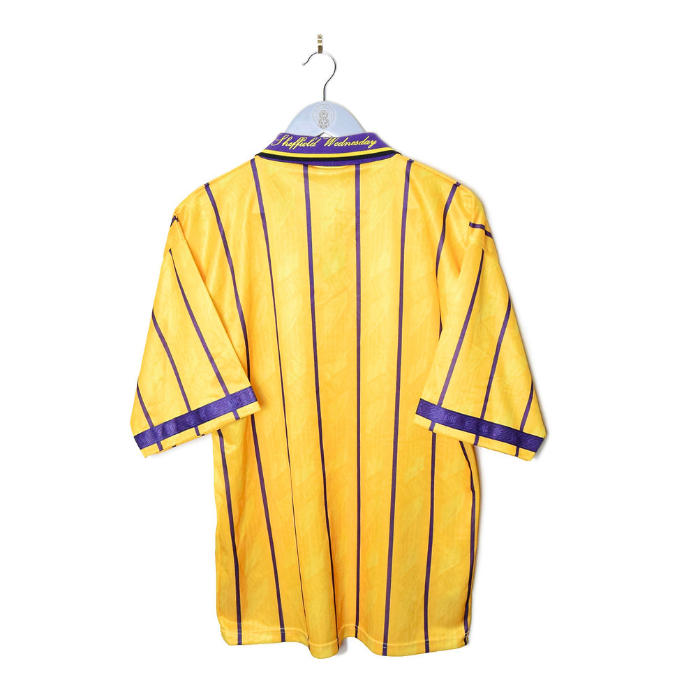 Thumbnail: SHEFFIELD WEDNESDAY THIRD FOOTBALL SHIRT 1993/95