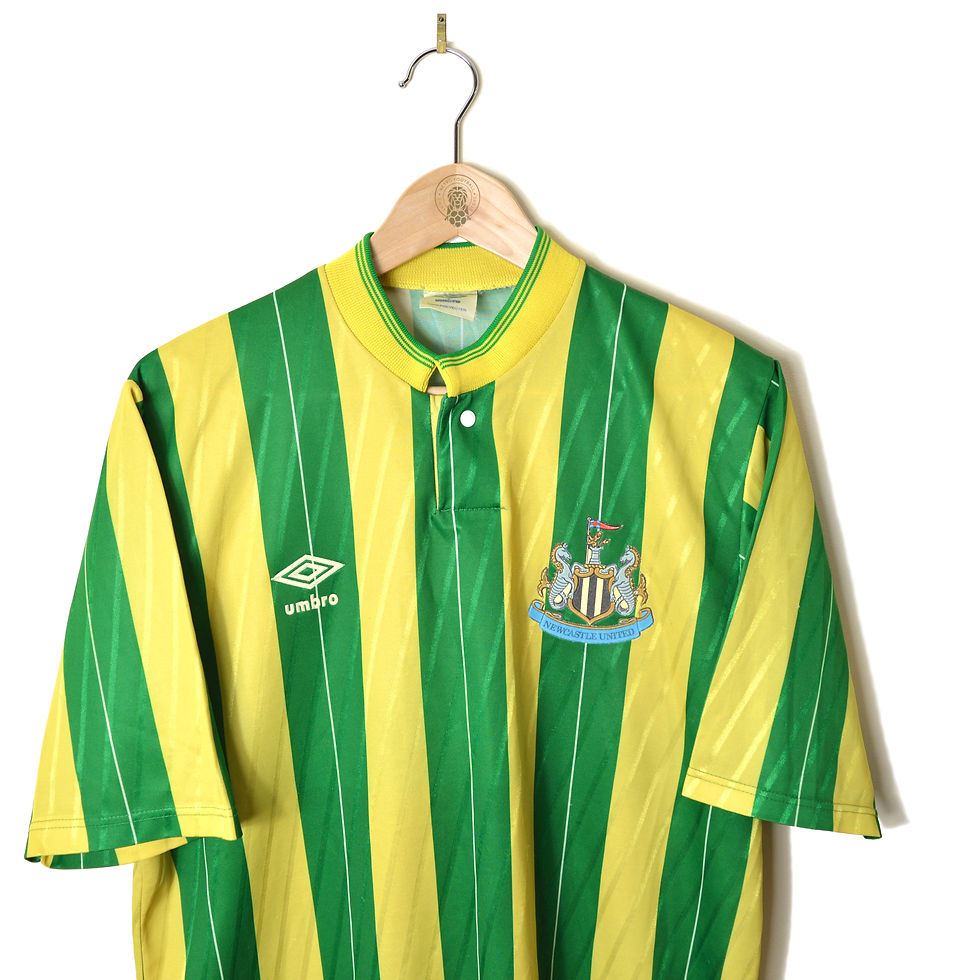 NEWCASTLE UNITED CLASSIC RETRO VINTAGE AWAY FOOTBALL SHIRT SOCCER JERSEY 1988 1989 1990 UMBRO