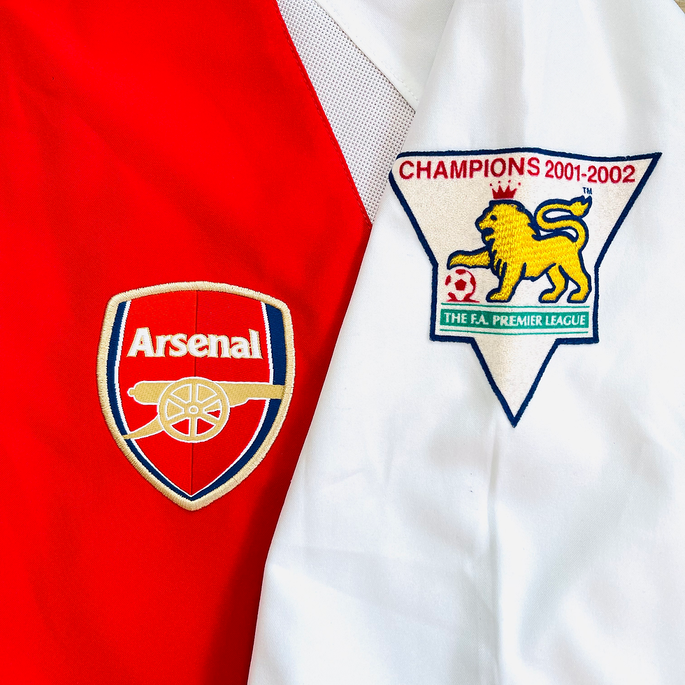Thumbnail: ARSENAL HOME FOOTBALL SHIRT 2002/04 #14 HENRY