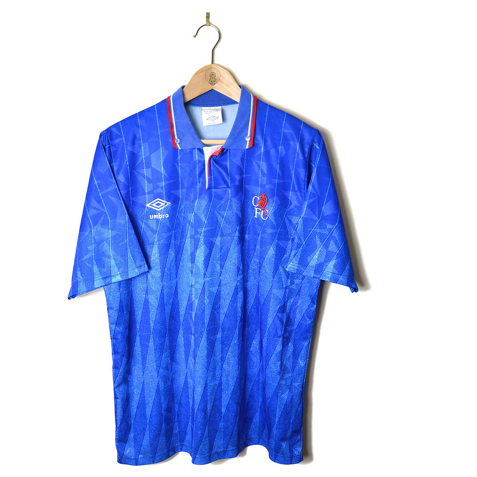 CHELSEA CLASSIC RETRO VINTAGE HOME FOOTBALL SHIRT SOCCER JERSEY 1989 1990 1991 UMBRO 90'S