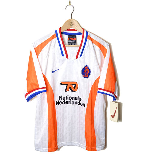 ウェア Netherlands 1996/97  Soccer Uniform Netherlands Home football shirt 1996 Soccer Nike Jersey Mens