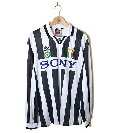 JUVENTUS HOME FOOTBALL SHIRT 1995/96 L/S | Retro Football SS