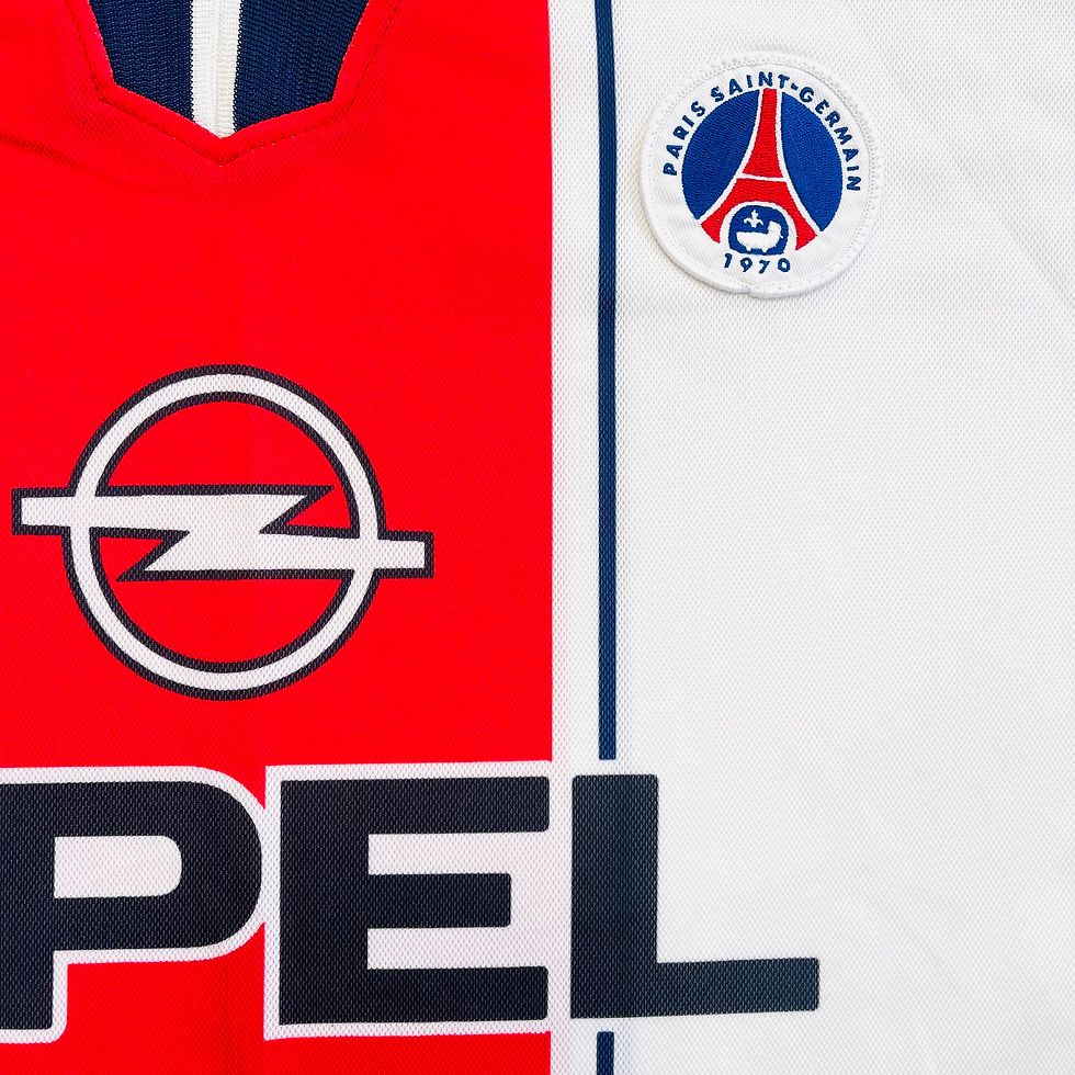 Thumbnail: PARIS SAINT-GERMAIN (PSG) AWAY FOOTBALL SHIRT 1997/98