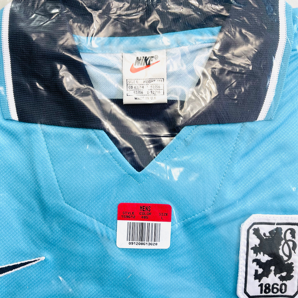 1860 MUNICH CLASSIC RETRO VINTAGE HOME FOOTBALL SHIRT SOCCER JERSEY 1997 1998 *BNIB* DEAD STOCK BNWT NIKE