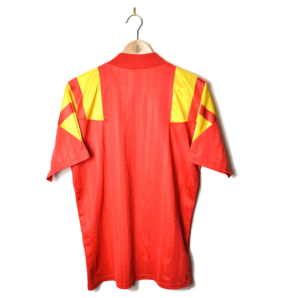 Thumbnail: SPAIN ESPANA CLASSIC RETRO VINTAGE HOME FOOTBALL SHIRT SOCCER JERSEY 1992 1993 1994 ADIDAS EQUIPMENT