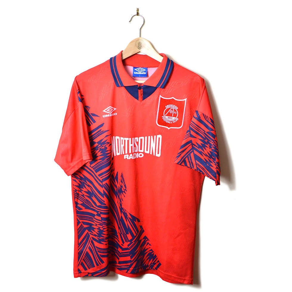 ABERDEEN CLASSIC RETRO VINTAGE HOME FOOTBALL SHIRT SOCCER JERSEY 1994 1995 1996 UMBRO NORTHSOUND