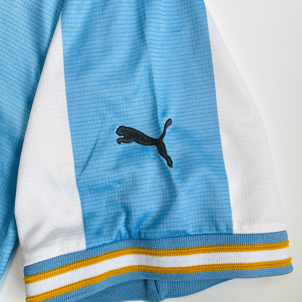 Thumbnail: LAZIO EUROPEAN HOME FOOTBALL SHIRT 1999/00