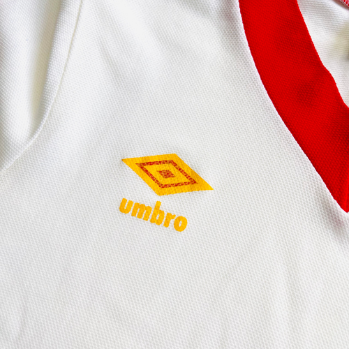 Maillot Liverpool Vintage Umbro 1976-79 Domicile, Rouge, Manches Longues, Taille Petit, Rare