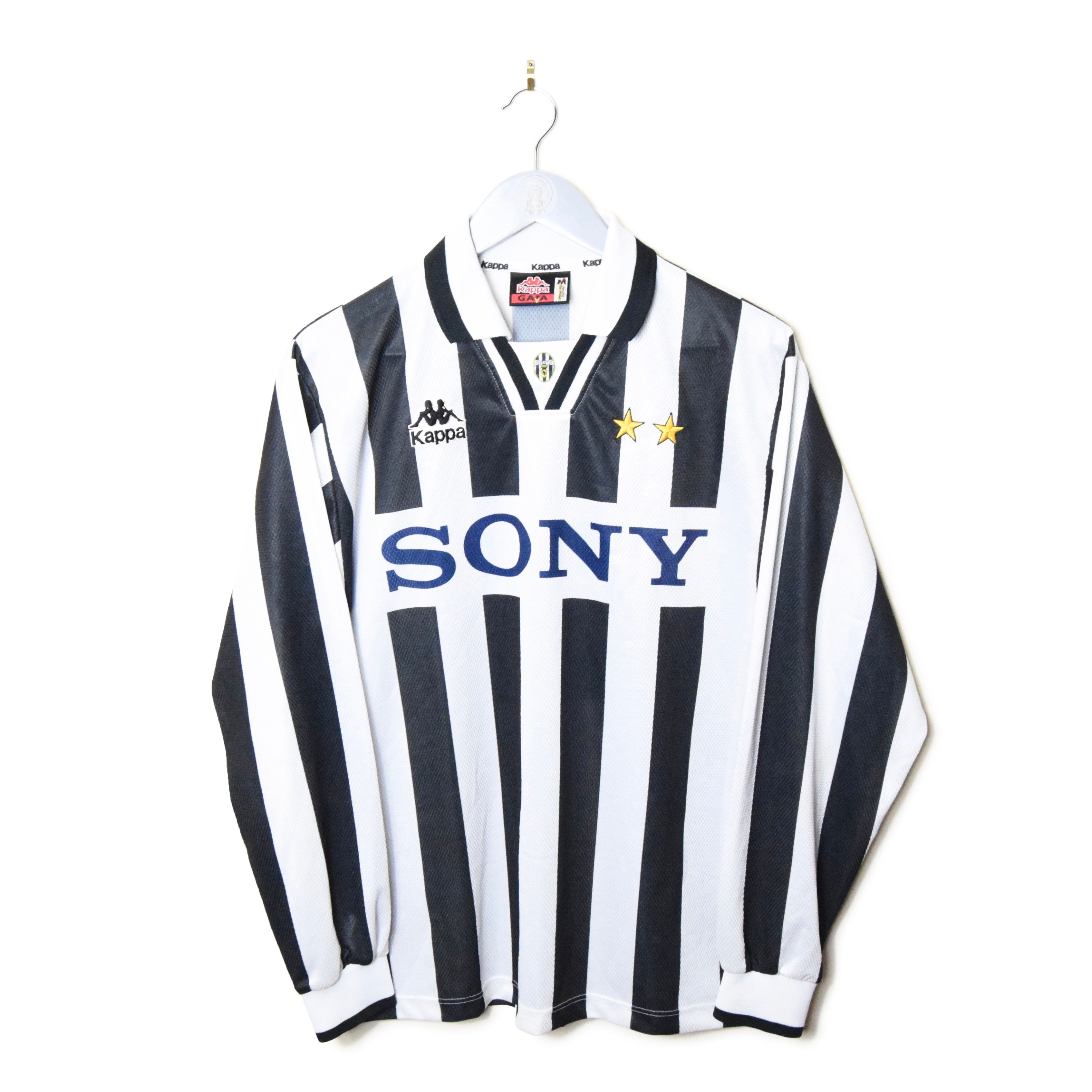 JUVENTUS HOME FOOTBALL SHIRT 1995/97 L/S