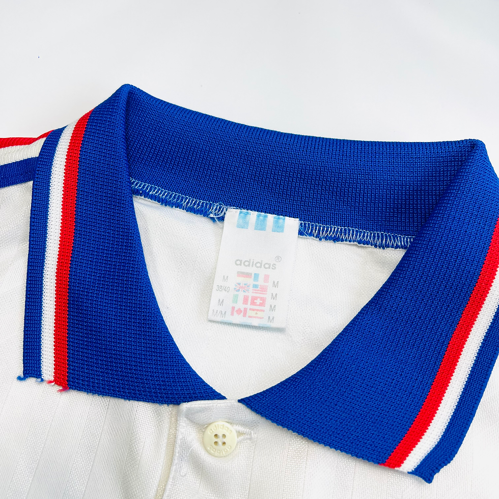 Thumbnail: FRANCE AWAY FOOTBALL SHIRT 1994/96 #7 'CANTONA'