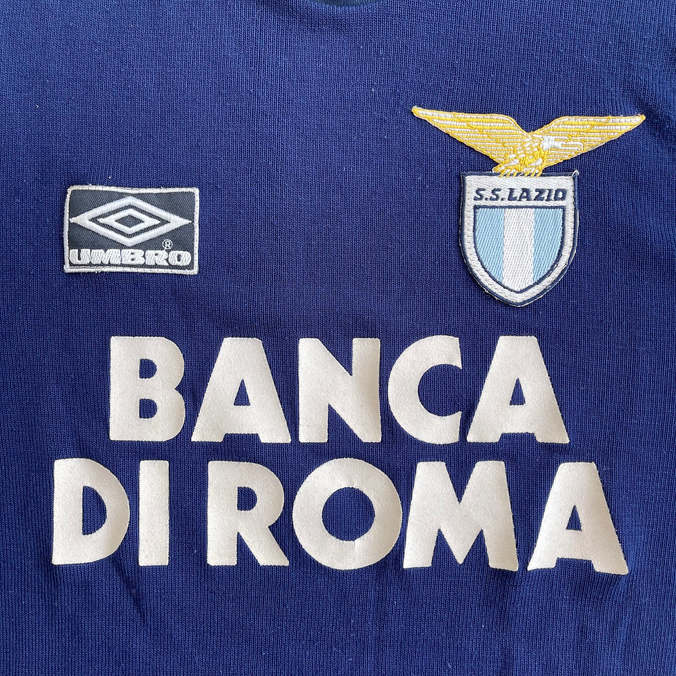 Thumbnail: LAZIO ISSUED TRAINING DRILL FOOTBALL SHIRT 1992/93