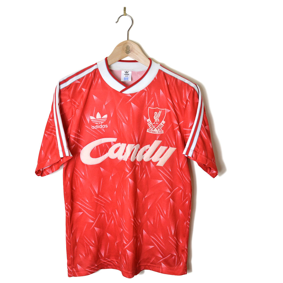 LIVERPOOL CLASSIC RETRO VINTAGE HOME FOOTBALL SHIRT SOCCER JERSEY 1989 1990 1991 ADIDAS CANDY